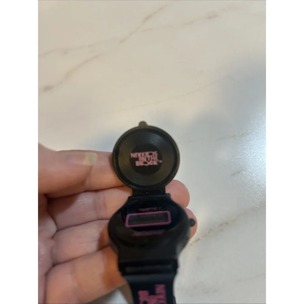 Vintage 1990 New Kids on the Block Digital Watch Big Step Productions NEEDS BATT
